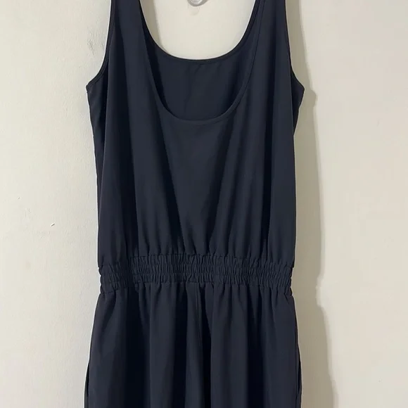 Athleta Black Roaming Romper Size 4 - Picture 9 of 12